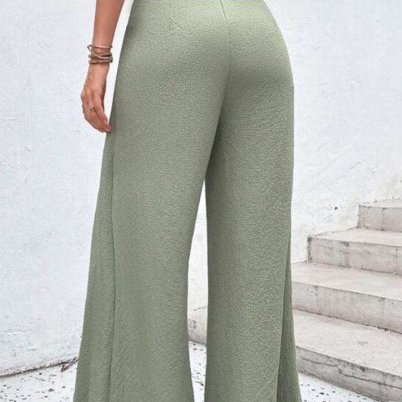 NWT City Buddha white Indian embroidered split pants OS one size - Picture 8 of 8